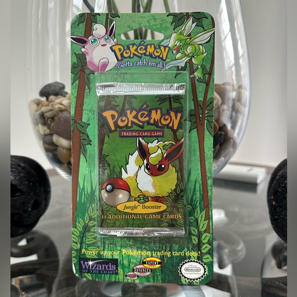 pokemon jungle booster pack box 1st Edition (LIVE) AllPokeTCG This pack is a rare chance to have and hold a piece of one of the first sets in Pokemon history Pokemon Jungle Unlimited Booster Box